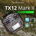 Radio Master TX12 MKII ELRS 16CH OPENTX EDGETX Kompatibler 16-Kanal-Fernbedienungs-RC-Drohnen-Flugcontroller